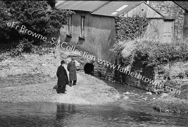 BARONY STREAM ( NEAR WATERGATE ) FROM TOWN BRIDGE ( REV. J SCAMMELL P.P. & MR WALSH )